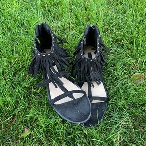 Forever 21 Fringe Sandals